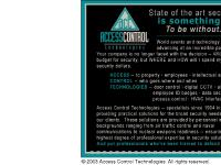 Access Control Technologies - Welcome Access Control Technologies - Welcome