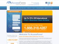 First Class, Business Class Discount Airfare, International Travel Airline Tickets | AccessFares First Class, Business Class Discount Airfare, International Travel Airline Tickets | AccessFares