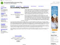 Accessibility Equipment Accessibility Equipment