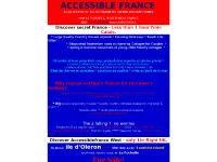 Accessible France, for quality gites and cottages in North West France Accessible France, for quality gites and cottages in North West France
