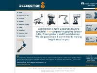 Accessman - specialist hire company supplying Scissor Lifts, Cherry Pickers and Knuckle Boom Lifts Accessman - specialist hire company supplying Scissor Lifts, Cherry Pickers and Knuckle Boom Lifts