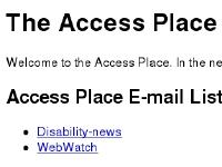 The Access Place