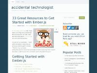 Accidental Technologist | Musings about Technology, Software Design and Development