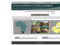 Accommodation - Randburg Region, Johannesburg, South Africa Accommodation - Randburg Region, Johannesburg, South Africa