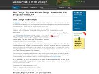 Web Design | Bay Area Website Design | Accountable Web Design in Fremont, CA Web Design | Bay Area Website Design | Accountable Web Design in Fremont, CA