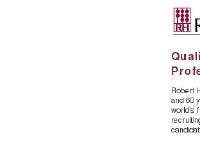 Robert Half International : accounting, finance and banking jobs Robert Half International : accounting, finance and banking jobs