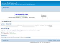 AccountingForum.net &bull; Index page