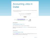 Accounting Jobs in Dubai Accounting Jobs in Dubai