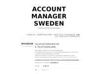 Account manager Sweden