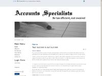 Accounts Specialists - Home Accounts Specialists - Home