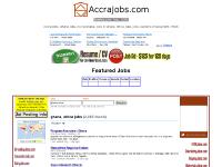 AccraJobs.com, Accra Ghana Jobs, Jobs in Ghana, Africa Jobs