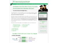 accreditedonlinedegree.org 1. DeVry University, 2. Strayer University, 3. Kaplan University