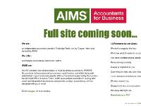 Aims Accountants for Business