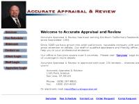 accurateappraisal.net accurate appraisal, appraiser, appraise