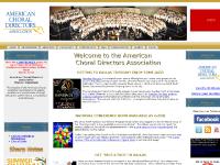 acda.org American Choral Directors Association, Chapters, Conferences
