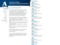 acede.org La asociación, Actividades, Junta directiva