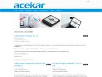 acekard2i.net Acekard 2i, Acekard, Manuales Acekard acekard2i.net Acekard 2i, Acekard, Manuales Acekard