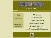 acelectric.org Front Page, Services, School Projects