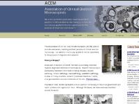 Association of Clinical Electron Microscopists: Association of Clinical Electron Microscopists Association of Clinical Electron Microscopists: Association of Clinical Electron Microscopists