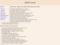 ACEO Art Cards