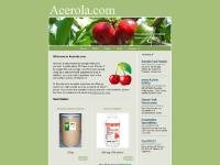 Acerola.com - Your online resource for acerola products & information