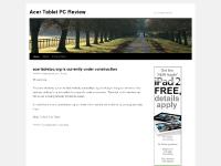 Acer Tablet PC Review | Acer Tablet PC Review Acer Tablet PC Review | Acer Tablet PC Review