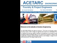 Acetarc, Foundry Ladles, Equipment and Engineering Services Acetarc, Foundry Ladles, Equipment and Engineering Services