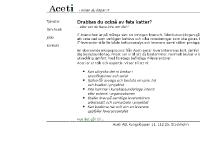 Aceti - Innan du köper IT Aceti - Innan du köper IT