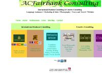 ACFairbank Consulting - Welcome