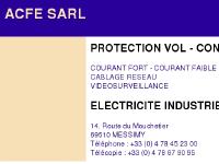 ACFE SARL ACFE SARL