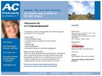 statistik för acfriskvard - A-C Friskvårdskonsult