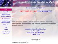 Alexander County Republican Party
