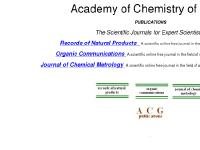 Academy of Chemistry of Globe Academy of Chemistry of Globe