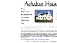 Isle of mull, Scotland, bed and breakfast accommodation