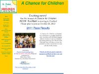 achanceforchildren.com Our Cause, Race Information/Packet Pick Up, Special Offer-California Pizza Kitchen