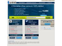 Hébergement mutualisé serveurs dédiés - Online.net