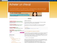 Acheter un cheval Acheter un cheval