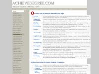 achievedegree.com Degree Levels, Test Prep, Business