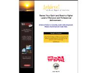 Achieve! Ezine - Personal and Professional Achievement Achieve! Ezine - Personal and Professional Achievement