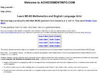 ACHIEVEMENTINFO.COM ACHIEVEMENTINFO.COM