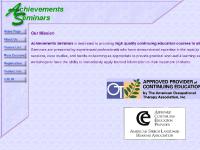 achievementsseminars.com Course List, Registration