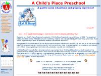 A Child's Place Preschool