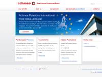 Achmea Pensions International Achmea Pensions International