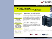 achost - Welcome to AC Host Canada! achost - Welcome to AC Host Canada!