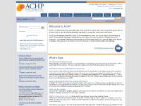 ACHP | Welcome to ACHP
