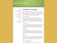 Egypt Travel Guide