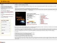 acidbase.org Read the Book, Analysis Module, Links]