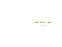 Acid Reflux Help Acid Reflux Help