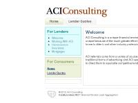 ACI Consulting - Home ACI Consulting - Home