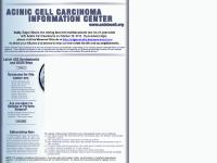 aciniccell - Acinic Cell Carcinoma Information Center aciniccell - Acinic Cell Carcinoma Information Center